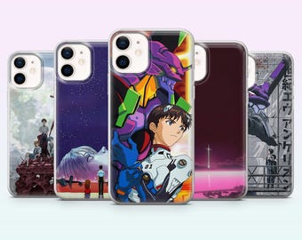 Funda para teléfono Neon Genesis EVA-01 Evangelion para iPhone 17, 16, 15, 14, 13, 12, Samsung S26, S25, S24, S23, A16, A56, Pixel 10, 9Pro