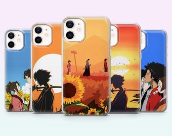 Etui na telefon Samurai Champloo z motywem anime Spike Mugen na iPhone'a 17, 16, 15, 14, 13, 12, Samsunga S26, S25, S24, S23, A16, A56, Pixela 10, 9Pro