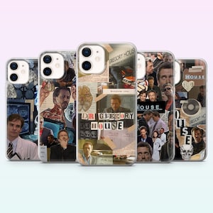 House MD Phone Case Doctor TV Series Cover for iPhone 17, 16, 15, 14, 13, 12, Samsung S26, S25, S24, S23, A16, A56, Pixel 10, 9Pro