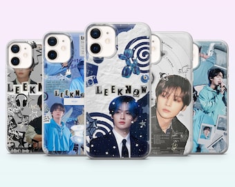 Lee Know Phone Case Stray Kids Singer Cover for iPhone 17, 16, 15, 14, 13, 12, Samsung S26, S25, S24, S23, A16, A56, Pixel 10, 9Pro
