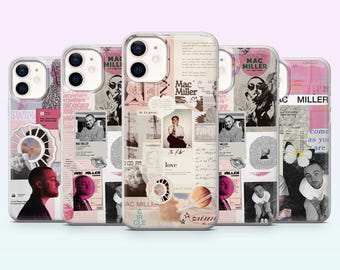 Mac Miller-telefoonhoesje hiphopzanger hoes voor iPhone 17, 16, 15, 14, 13, 12, Samsung S26, S25, S24, S23, A16, A56, Pixel 10, 9Pro