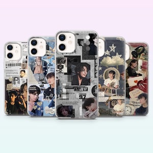 Funda para teléfono Jungkook de BTS, funda para iPhone 17, 16, 15, 14, 13, 12, Samsung S26, S25, S24, S23, A16, A56, Pixel 10, 9Pro
