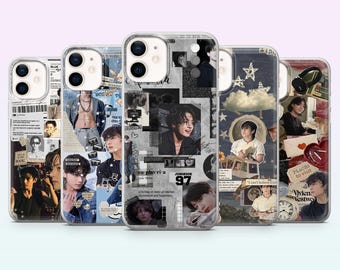 Funda para teléfono Jungkook de BTS, funda para iPhone 17, 16, 15, 14, 13, 12, Samsung S26, S25, S24, S23, A16, A56, Pixel 10, 9Pro