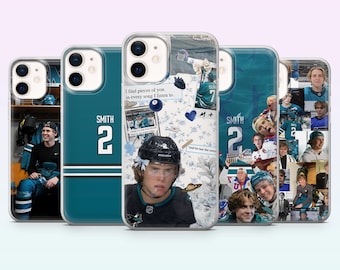 Will Smith telefoonhoesje NHL San Jose Sharks Cover voor iPhone 17, 16, 15, 14, 13, 12, Samsung S26, S25, S24, S23, A16, A56, Pixel 10, 9Pro