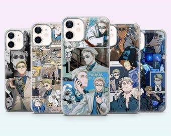 Kento Nanami-telefoonhoesje Jujutsu Kaisen Anime Cover voor iPhone 17, 16, 15, 14, 13, 12, Samsung S26, S25, S24, S23, A16, A56, Pixel 10, 9Pro