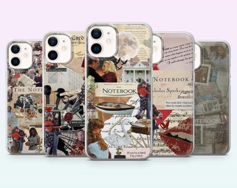 The Notebook Phone Case Romance Movie Cover voor iPhone 17, 16, 15, 14, 13, 12, Samsung S26, S25, S24, S23, A16, A56, Pixel 10, 9Pro