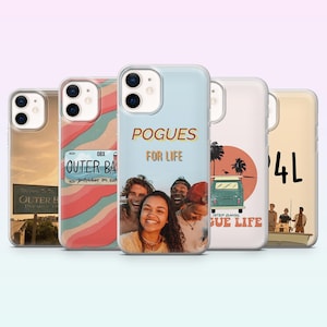 Funda para teléfono Outer Banks OBX Pouge Life Cover para iPhone 17, 16, 15, 14, 13, 12, Samsung S26, S25, S24, S23, A16, A56, Pixel 10, 9Pro