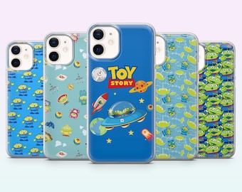 Toy Story-telefoonhoesje Alien Cartoon Cover voor iPhone 17, 16, 15, 14, 13, 12, Samsung S26, S25, S24, S23, A16, A56, Pixel 10, 9Pro