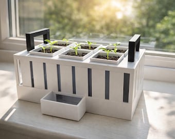 Seed Starter Tray Kit with Handles - Self Watering