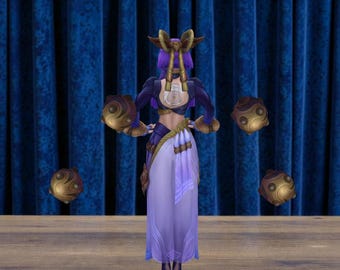 Yunara Figure, League of Legends Statue, Hand Painted LoL Collectible, Gaming Desk Decor, Resin Fantasy Character Gift