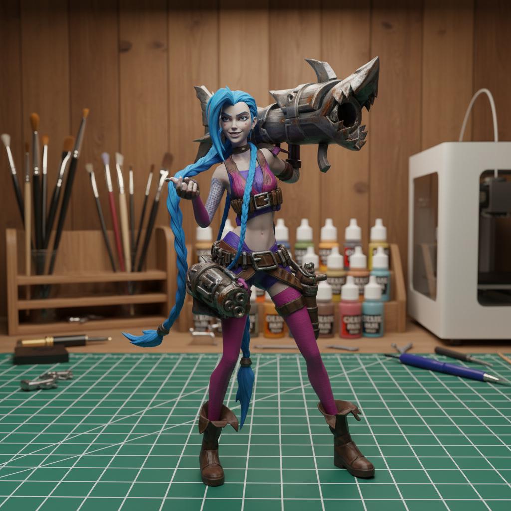 league of legends jinx sex doll Jinx Sex Doll 💋 NakeDoll main image 1
