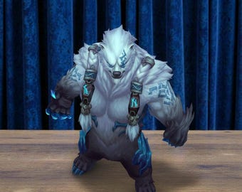Volibear Figure, League of Legends Statue, Hand Painted Resin Figurine, Bear Spirit Collectible, LoL Desk Decor Gift