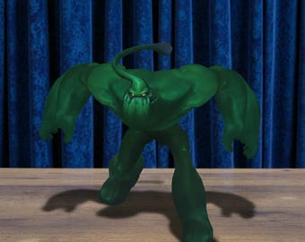 Zac Figure, League of Legends Statue, Hand Painted LoL Collectible, Resin Monster Figurine, Gaming Desk Decor Gift