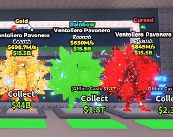 Roube um Brainrot - Ventoliero Pavonero até 850 M Entrega MAIS RÁPIDA