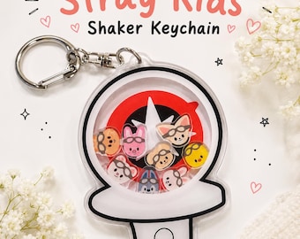 Portachiavi Shaker degli Stray Kids / Portachiavi in acrilico ispirato a SKZOO