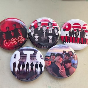 Bts Button Pins - Etsy