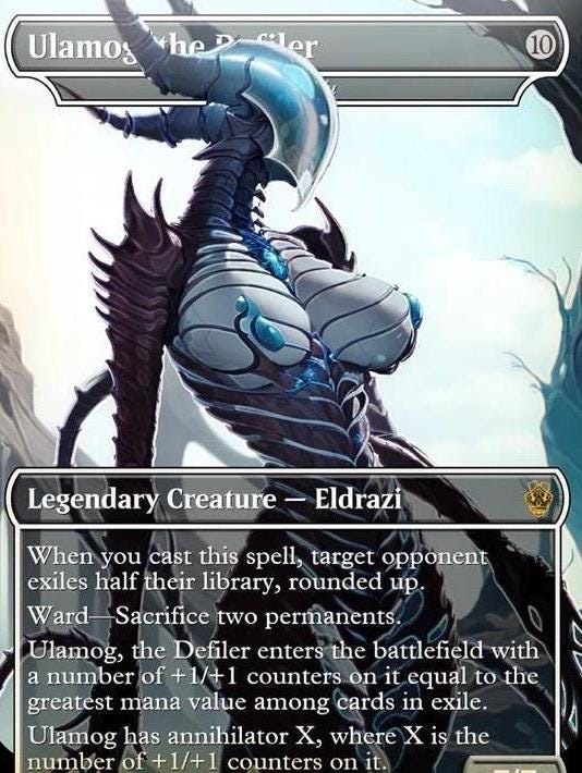 Ulamog the Defiler Proxy - Etsy
