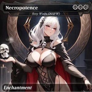 Mtg Necropotence Playmat - Etsy
