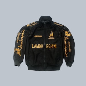 Vintage Lamborghini Jacket - Etsy