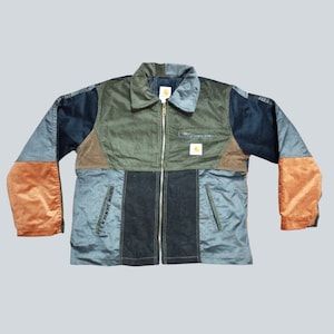 Carhartt Jacket Patchwork - Etsy Canada