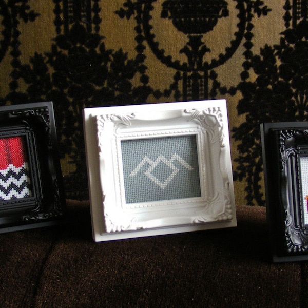 Cross-Stitch Pattern - Twin Peaks Miniatures (PDF)
