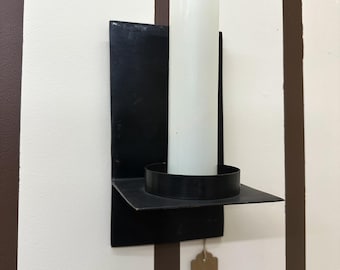 Set of 2 Vintage Metal Wall Sconce
