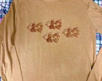 UPCYCLED bedrukt St. John's Bay Pokemon Relicanth-T-shirt