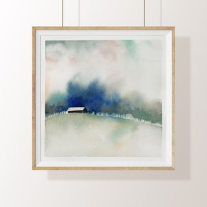 Original watercolor painting | House painting | Bohemian painting | Original art | Classical art | Illustration art | Trendy illustration
