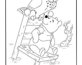 Winnie de Poeh kleurplaten