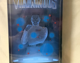 Star Wars Villainous Cold Tactics Board Game Marvel Thrawn Strategy Fantasy Game.  Appears to be unopened.