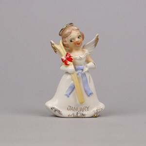 January Angel With Skis Birth Month Angel Scarce Adult in - Etsy