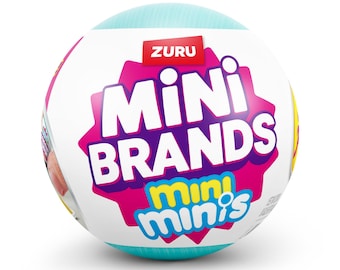 Pack of 2 Mini Brands Fill the Fridge S1 Blindbox Capsule, Collectible Unbox Surprise Toy for Kids, Teens & Adults Ages 3+ by ZURU