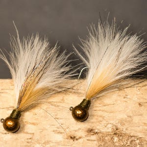 alibaba spool fishing lure hair On The Fly Tackle Flat Jig while the integrated Glass Rattle Shockwave System is designed to call fish in and trigger bites Crappie Magnet Eye Hole Hair