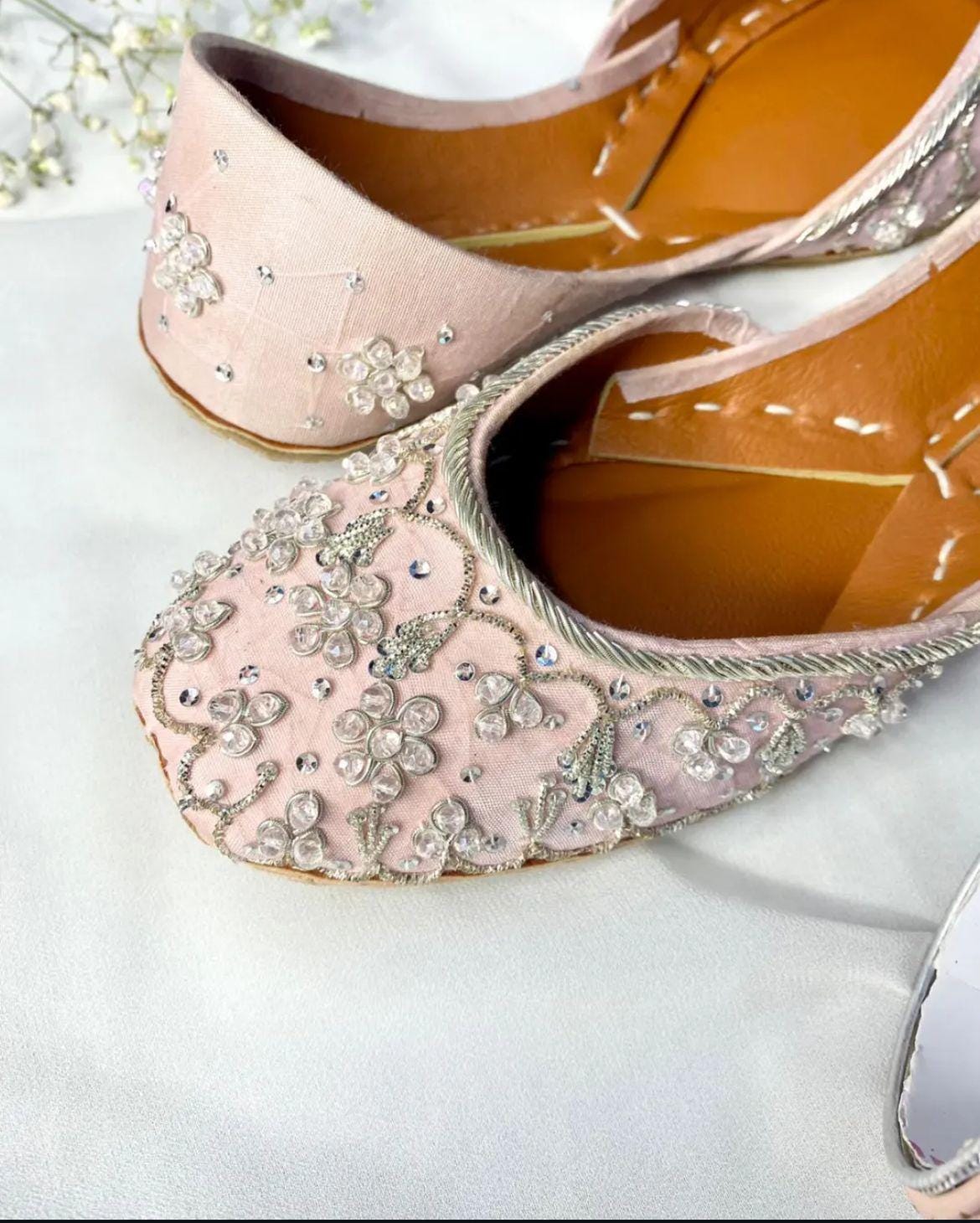 Peach and Gold Shoes - Etsy