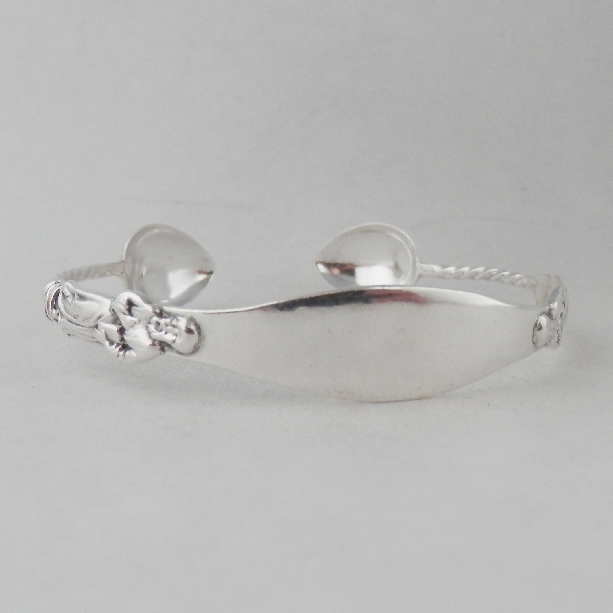 Sterling silver spoon bracelets deals