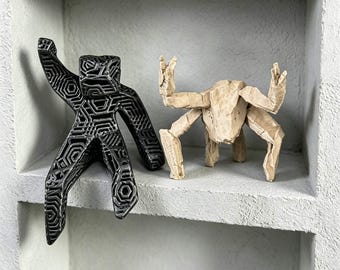 Proyecto Ave María - Escultura y/o llavero Grace, lámina Grace Space - Inspirado en el Proyecto Ave María