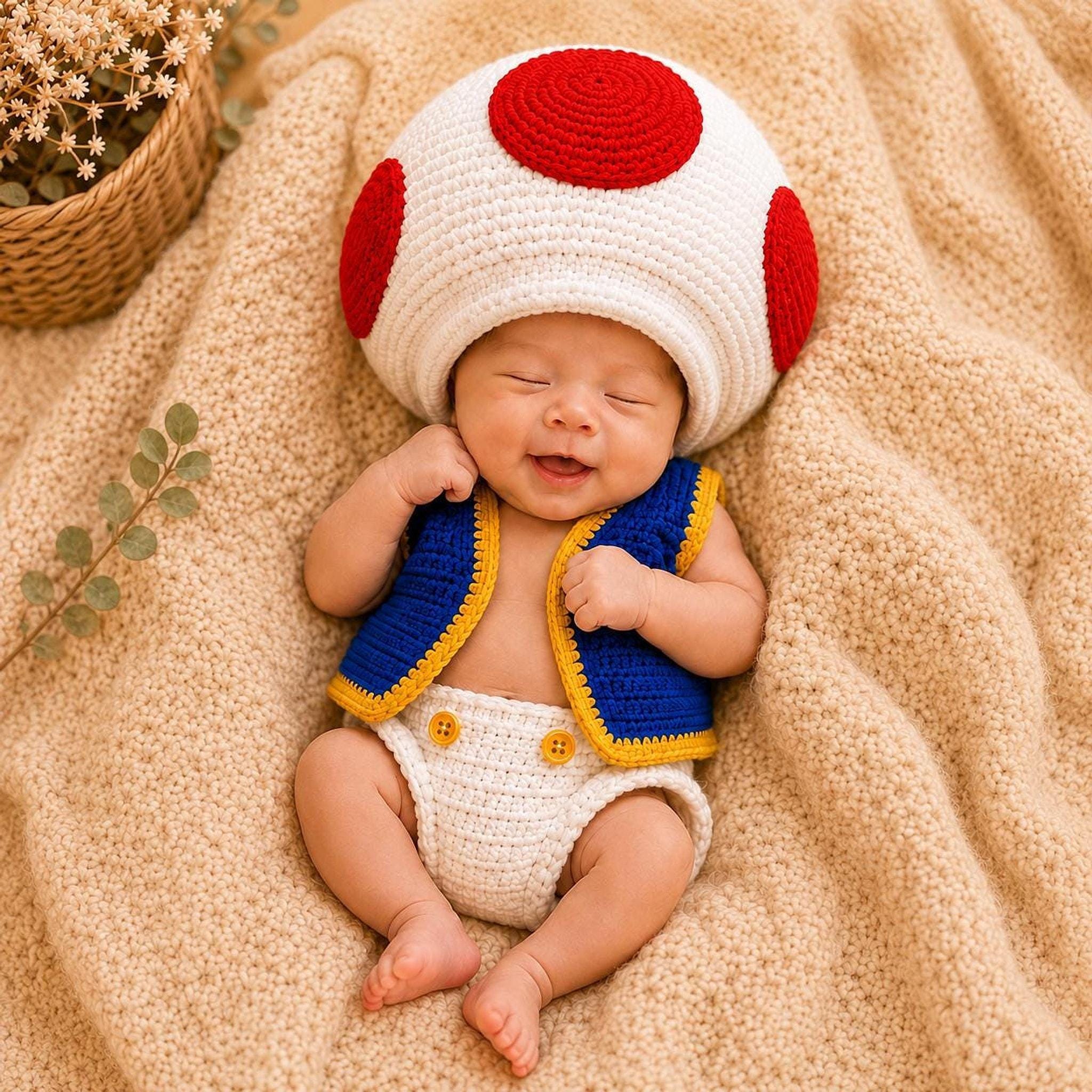 40 Frog and Toad Crochet Patterns for Plush Toys, Bags, Decor, and Gifts 26 Mushroom Crochet Baby Toad Outfit