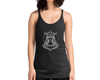 Athena Goddess Greek Mythology Racerback Tank