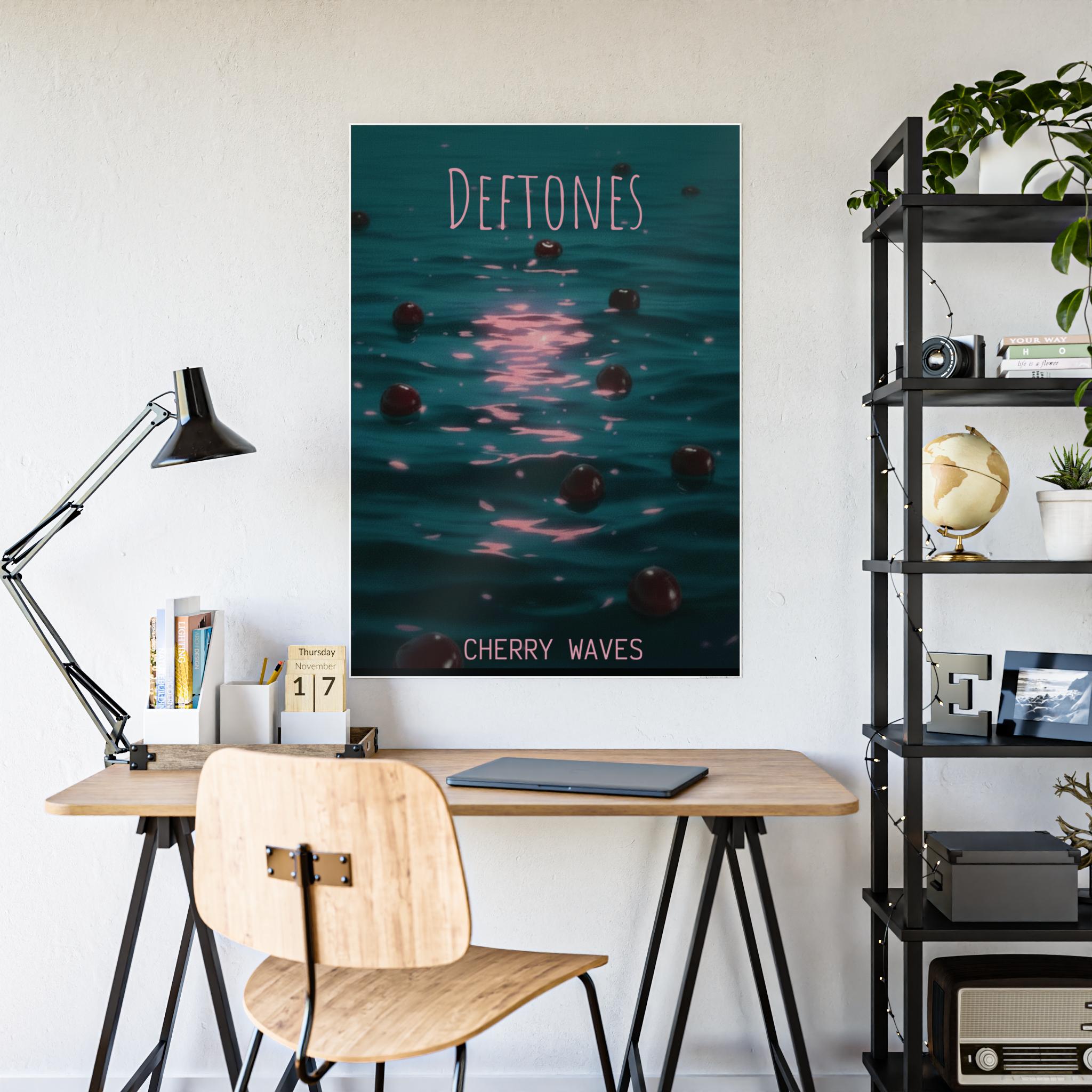 Deftones Cherry Waves Poster | Gloss Poster - Etsy