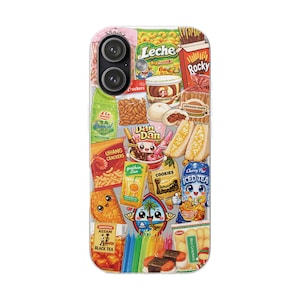 Guinaiyan Guahan Snacks Aufkleber Collage Handyhülle