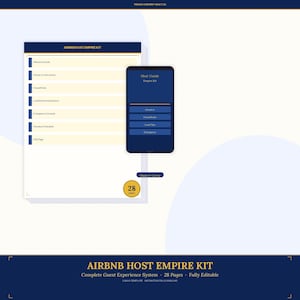 Airbnb Host Empire Kit | STR Business Starter Pack | Listing Templates Scripts Pricing | Superhost Guide
