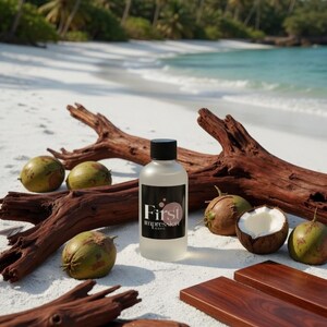 Mahogany Coconut Aroma Diffuser Oil – Sandalwood Vanilla Musk Fragrance Refill