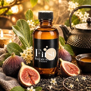 Svart te och fikon aroma-doftdiffusorolja