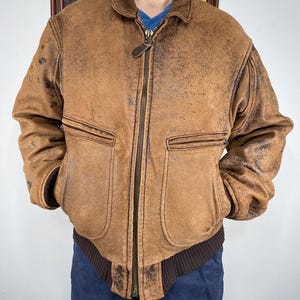 ジャケット・アウター TYPE SHADE G2B BOMBER LEATHER JACKET G2B'' GRIM 2WAY BOMBER LEATHER JACKET – Type Shade