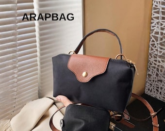 Mini sac à bandoulière pour femme, couleur unie, sac à main à bandoulière, petit sac à main pour téléphone, sac portefeuille compact pour les trajets quotidiens à la plage