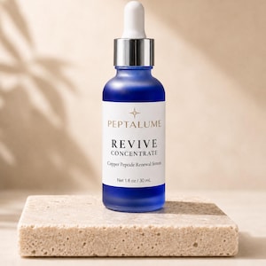 Peptalume Revive Concentrate – Copper Peptide GHK-Cu Serum for Firmness, Hydration & Skin Renewal imagem 1