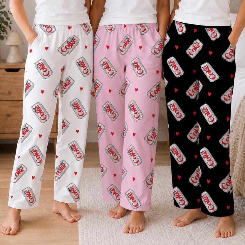 Vintage Coca Cola Pants - Etsy