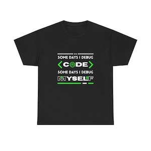 Minimalistisch coderingsshirt voor ontwikkelaars | Programmer Tech T-shirt