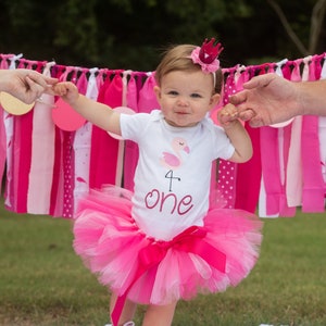 2-piece Top and Joggers Set - Light pink/flamingos - Kids