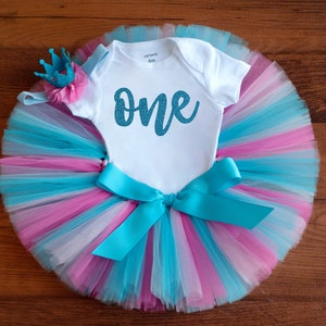 Princess baby girls first birthday outfit &quot;Princess&quot; Cake smash tutu set girl, one year, five two three four, toddler birthday outfit girl